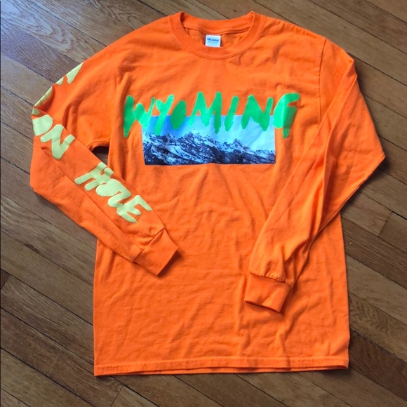 Yeezy Tops - Yeezy Wyoming Neon Long Sleeve
